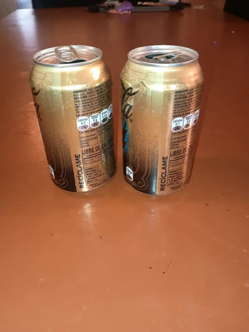 2 !!Latas de Coca-Cola Sin Azúcar Edición Limitada - 2