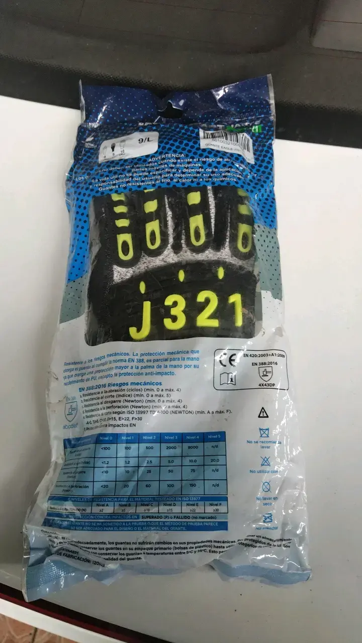 Guantes de seguridad resistentes a impactos J321 - 4