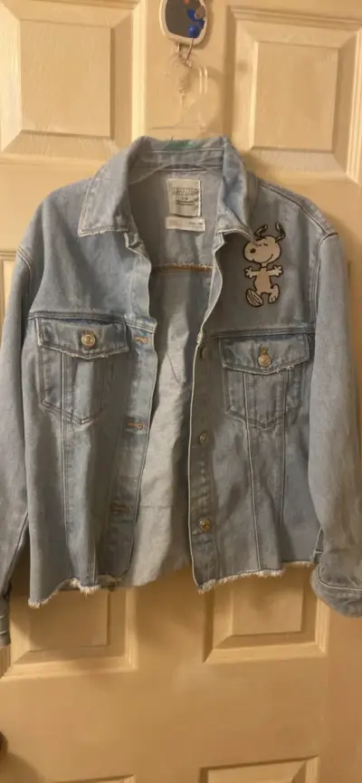 Chaqueta de mezclilla Peanuts para niños - miniatura 3