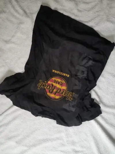 Polera Hard Rock Cafe Barcelona Negra - miniatura 1