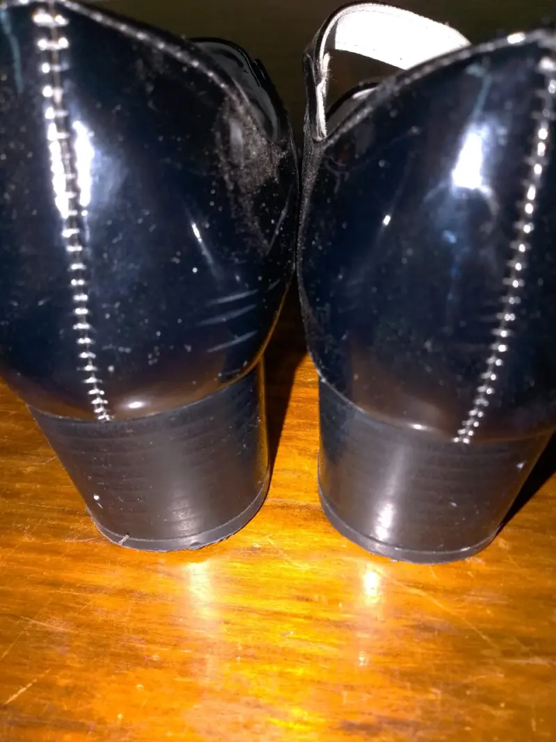 Zapatos de charol negros para mujer Suang Nins - 3