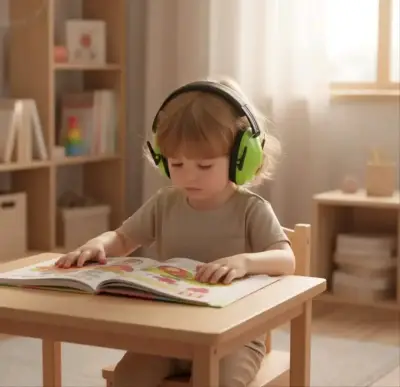 Audifonos Protectores cancelación de ruido Verde - miniatura 1