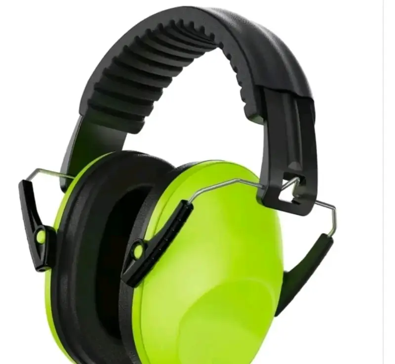 Audifonos Protectores cancelación de ruido Verde - 2