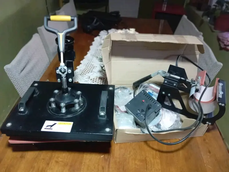 Máquina de prensa térmica multifuncional para sublimación