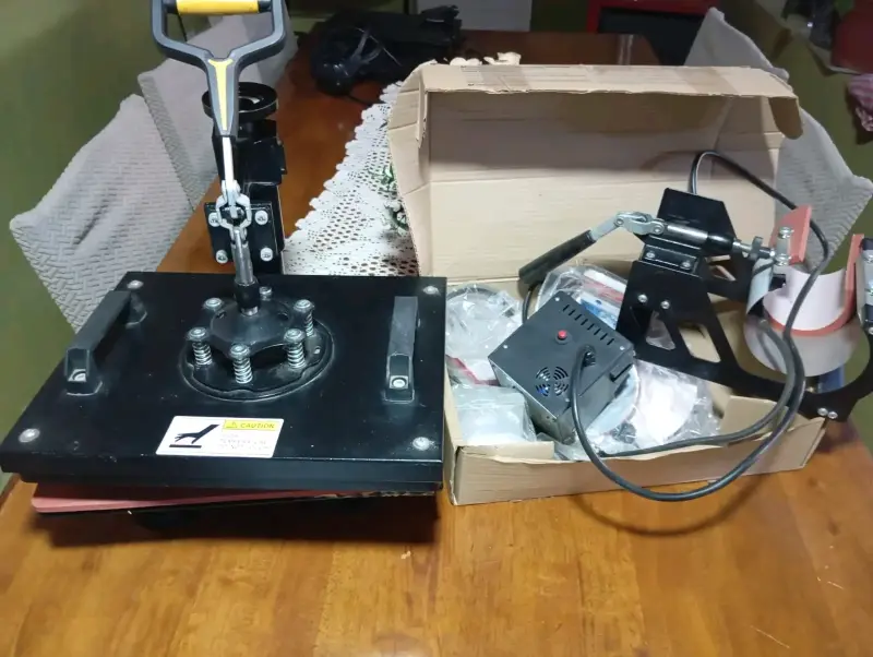 Máquina de prensa térmica multifuncional para sublimación - 4