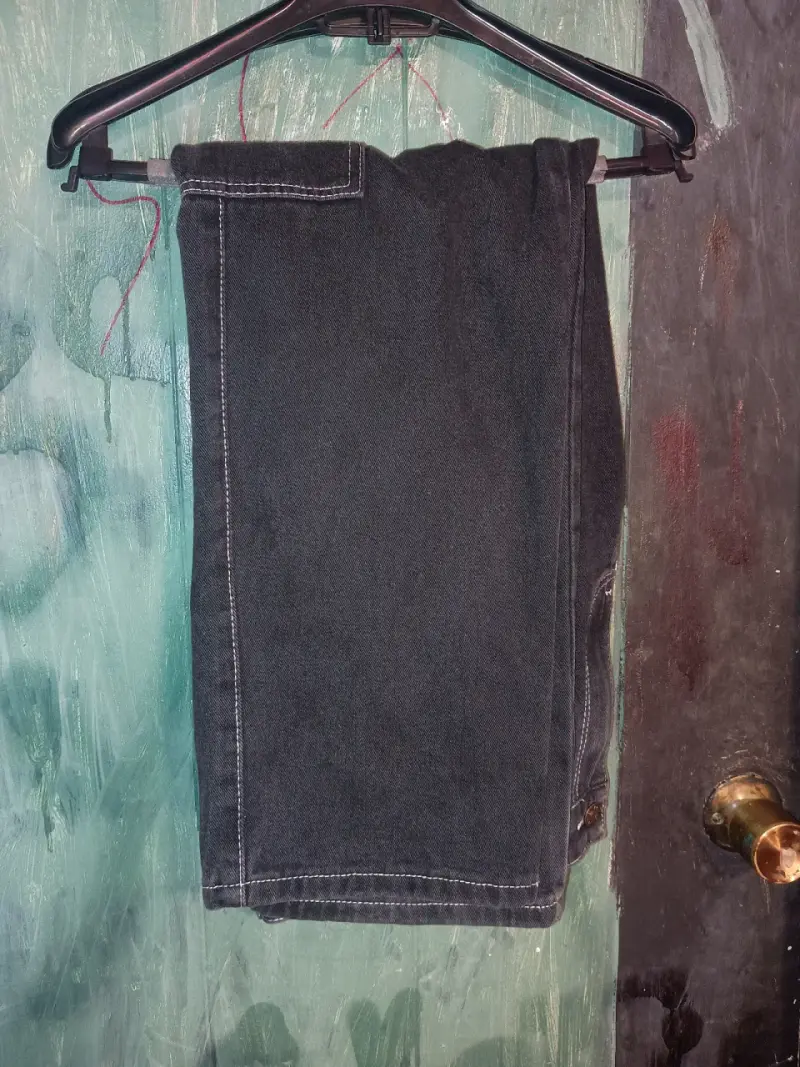 SHEIN Pantalones cargo de mezclilla para hombre L - 3