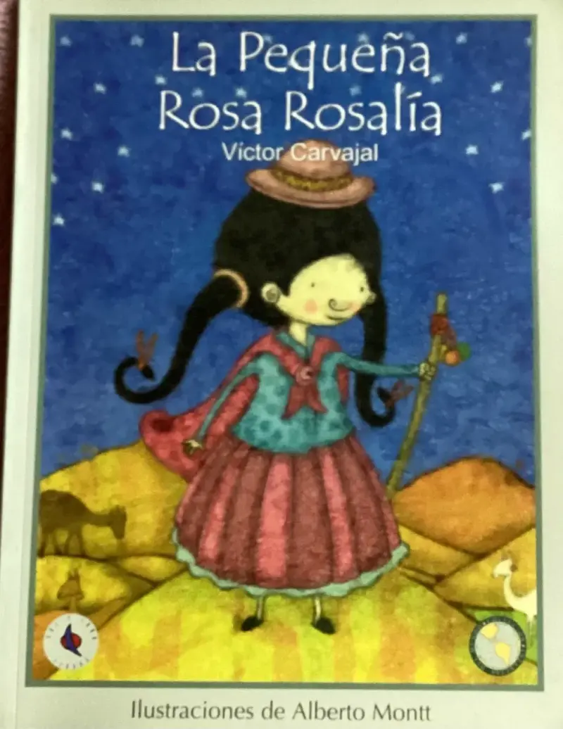Libro Infantil La Pequeña Rosa Rosalía de Víctor Carvajal - 1