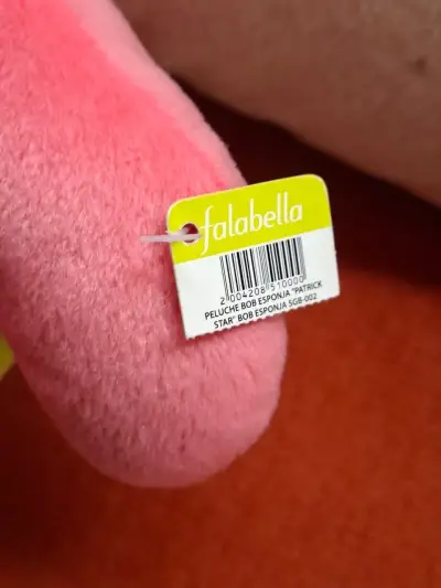 Peluche Patrick de Bob Esponja Falabella - miniatura 2