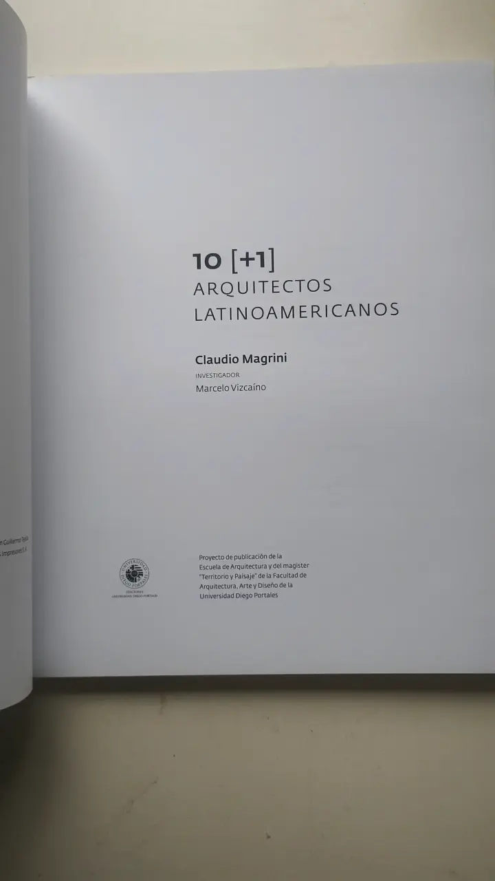 Libro 10+1 Arquitectos Latinoamericanos - 2