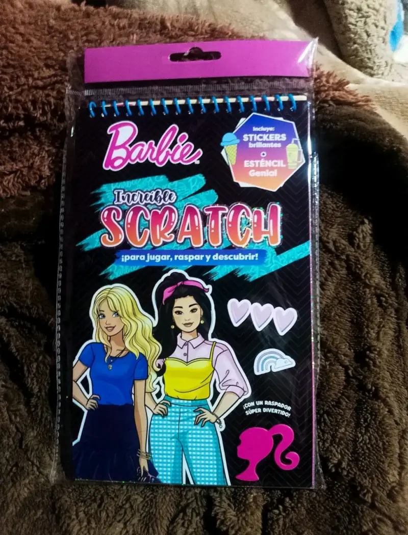 Cuaderno de Actividades Barbie Scratch