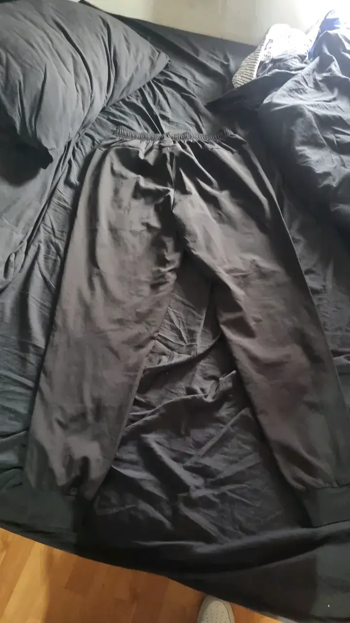 Pantalones deportivos negros Adidas unisex - 2