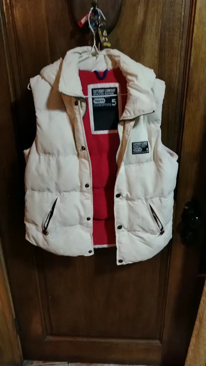 Parka superdry sin mangas talla s, m - 3