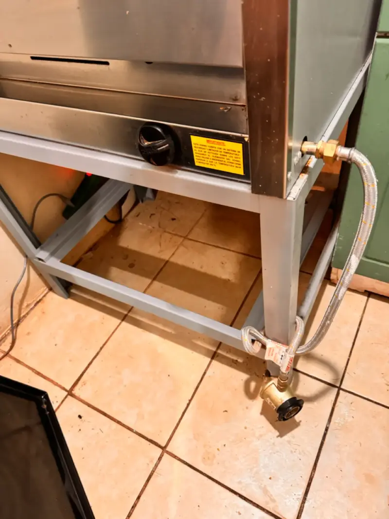 Horno de acero inoxidable Maigas con ladrillos refractarios - 6