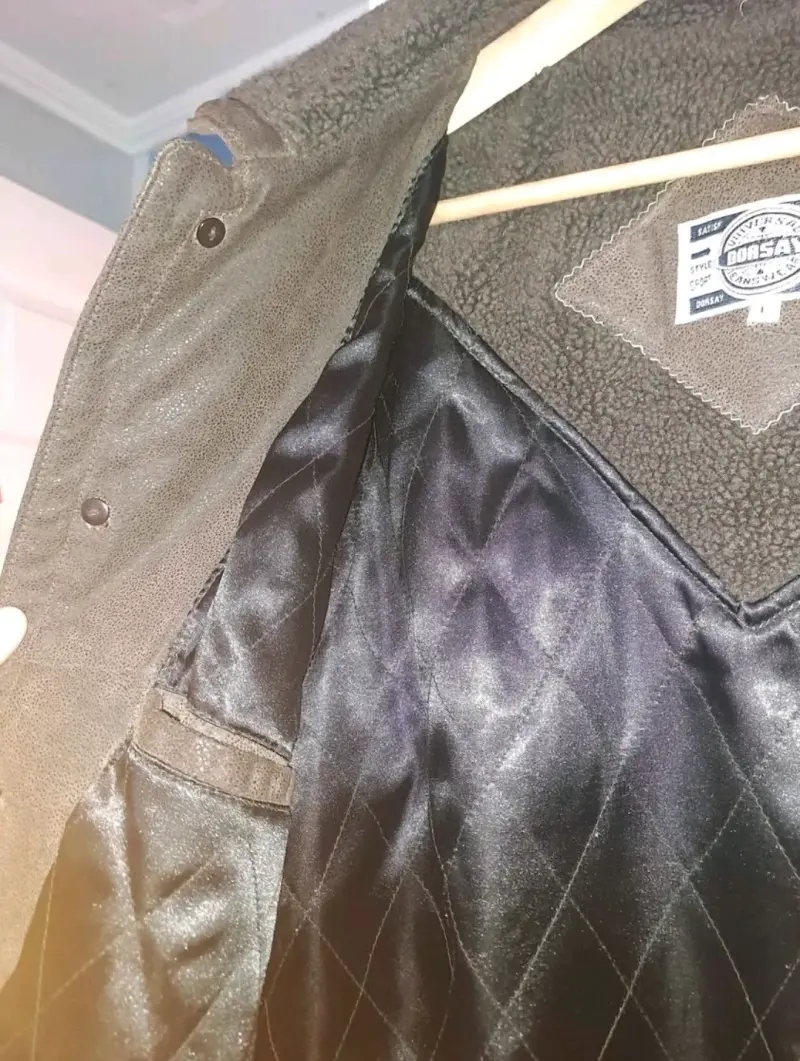 Chaqueta de cuero marrón - 2