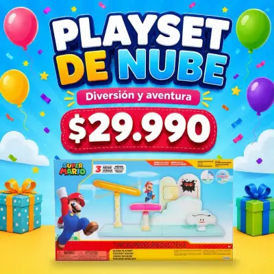 Playset Interactivo Super Mario Escenario de Selva - miniatura 3