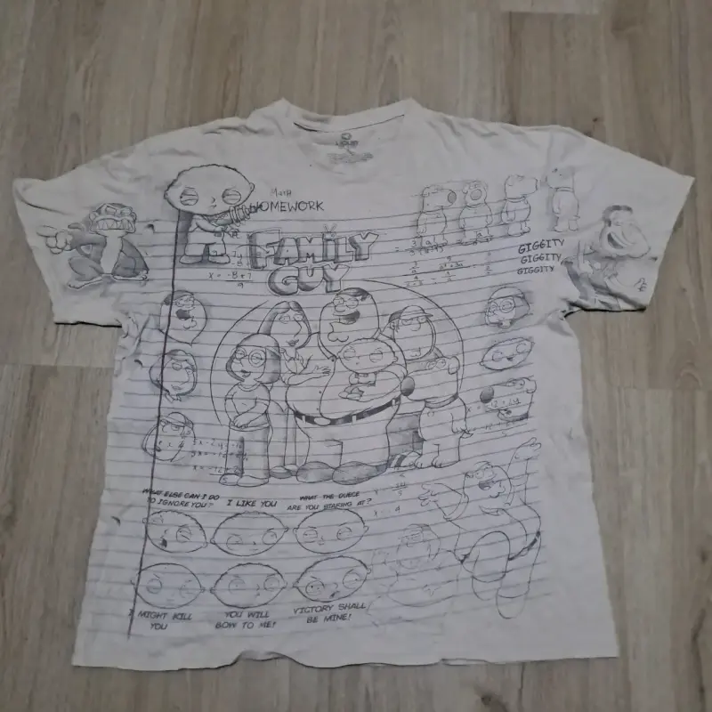 Polera Family Guy liquid blue VINTAGE - 1