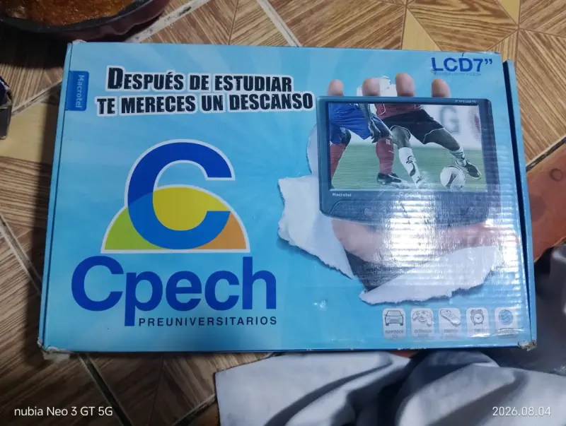 Televisor portátil Spech 7 pulgadas con control remoto - 5