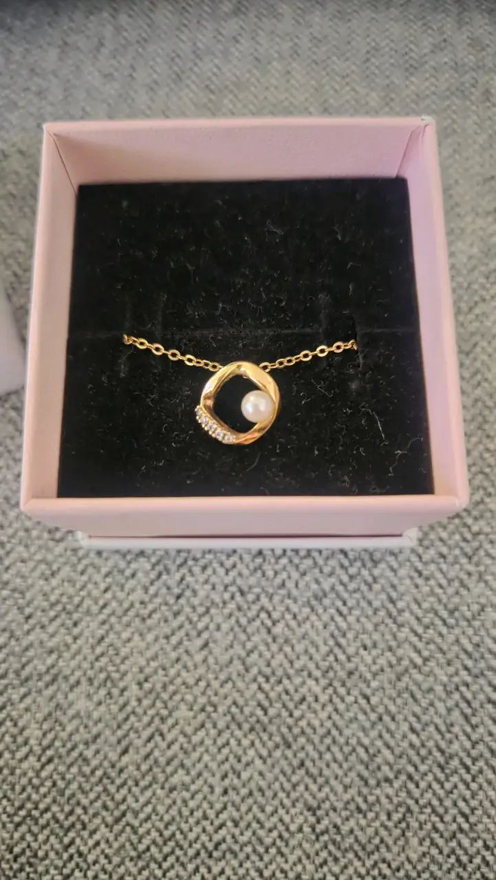 Collar Pandora con dije de perla - 2