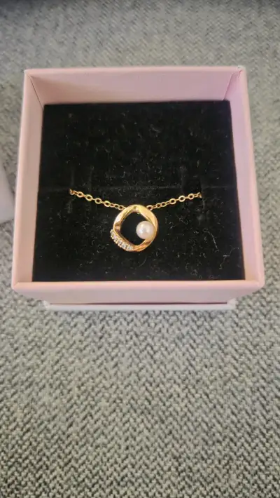 Collar Pandora con dije de perla - miniatura 2