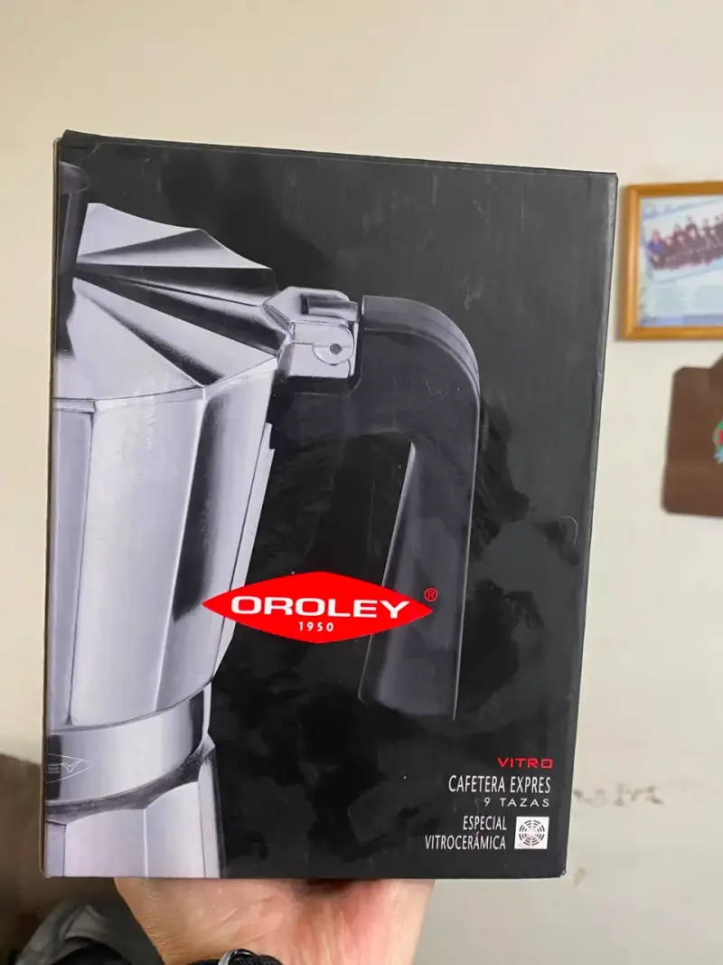 Cafetera Expres OROLEY 9 Tazas Aluminio - 3