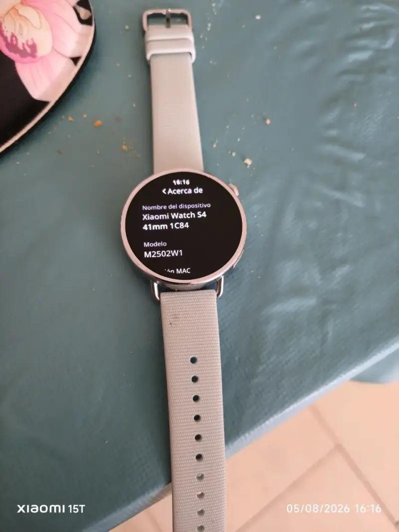 Reloj inteligente Xiaomi Watch S4 con cargador - 2