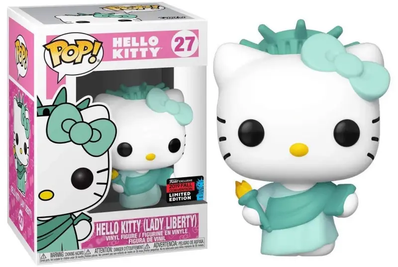 Figura Funko Pop Hello Kitty Lady Liberty Edición Limitada - 2
