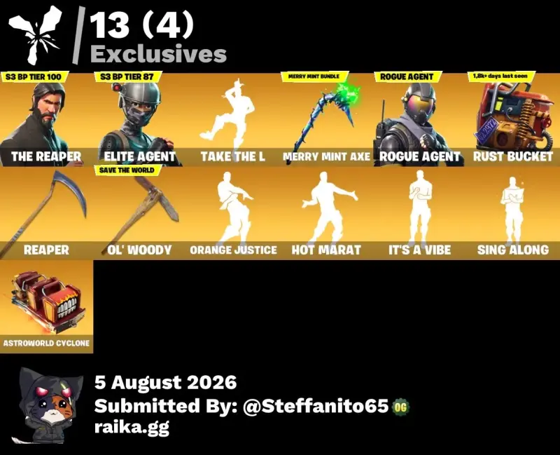 Cuenta Fortnite Og - 1