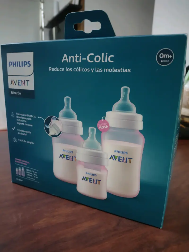 Set de Biberones Philips Avent Anti-Colic Rosa - 3