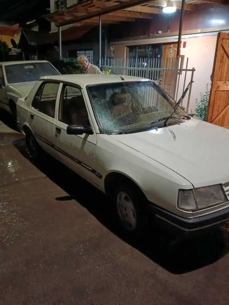 Auto Peugeot 309 gr blanco en buen estado - 2