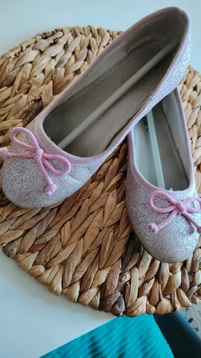 Bailarinas brillantes para niña talla 32 - miniatura 1