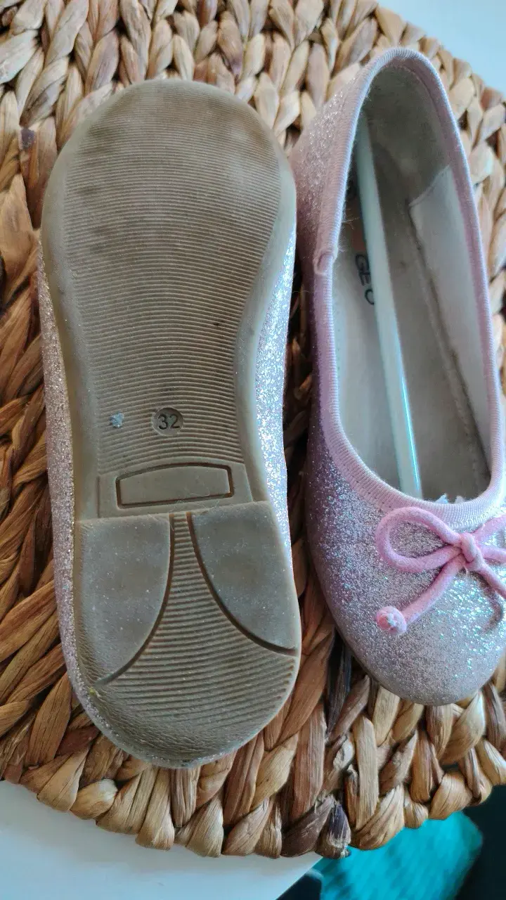 Bailarinas brillantes para niña talla 32 - 2