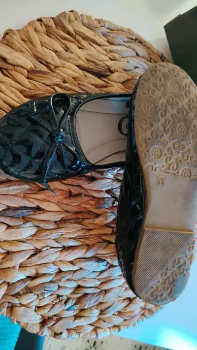 Zapatos de charol negro para niña Nat Geo - miniatura 3