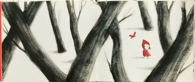 Libro ilustrado Caperucita Roja de Adolfo Serra - 2