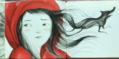 Libro ilustrado Caperucita Roja de Adolfo Serra - miniatura 4