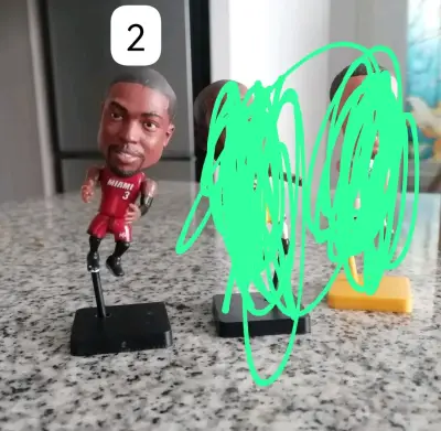 Figura y llaveros de baloncesto de colección NBA - miniatura 1