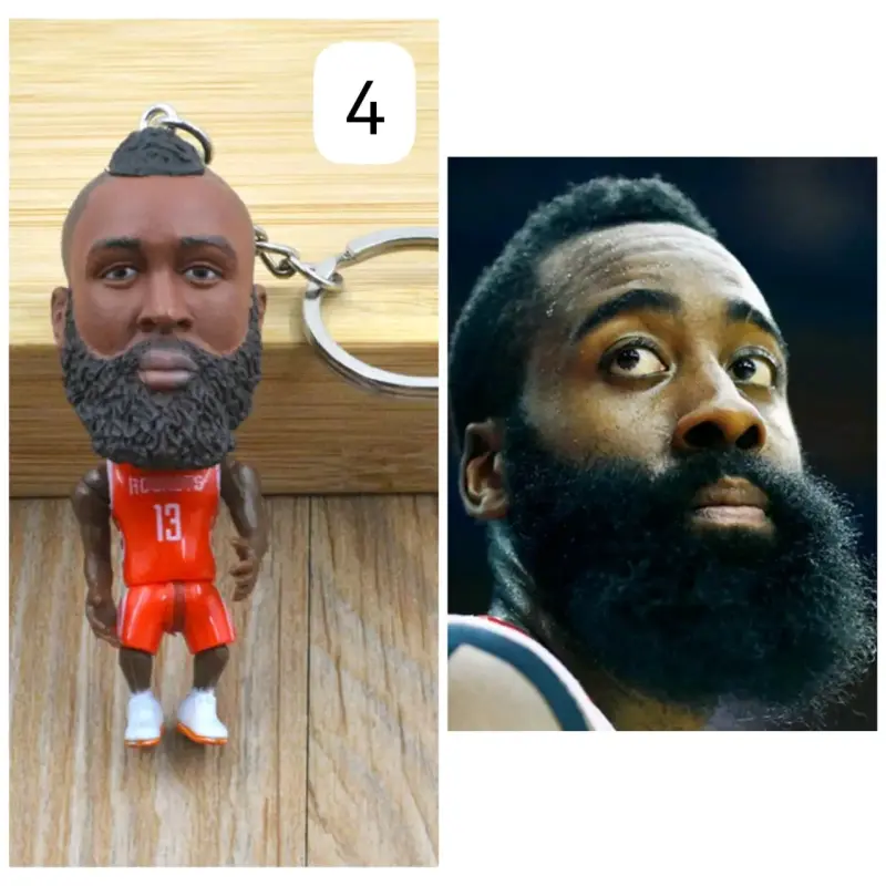 Figura y llaveros de baloncesto de colección NBA - 5