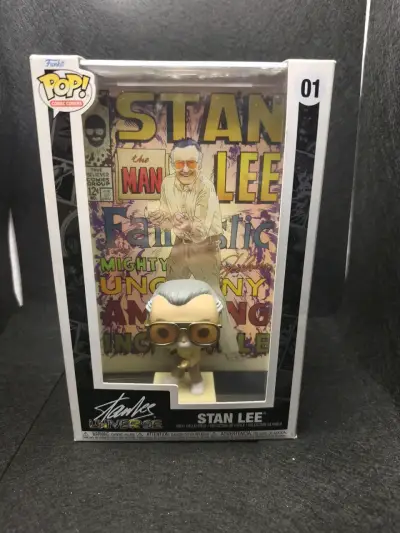 Figura Funko Pop Stan Lee Edición Comic Covers - miniatura 1