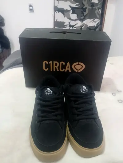 Zapatillas skate negras C1RCA Lopez - miniatura 1
