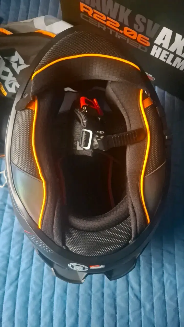 Casco de moto Axxis Hawk SV R22.06 negro xxl - 4