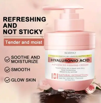 Crema reafirmante con ácido hialurónico Rozino - miniatura 2