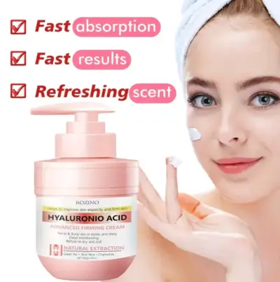 Crema reafirmante con ácido hialurónico Rozino - miniatura 4