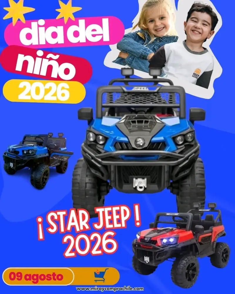 Auto  eléctrico para niños Power Jeep 2026 - 4