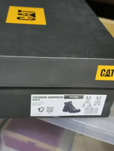Botines negros CAT mujer - miniatura 5