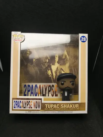 Figura Funko Pop Tupac Shakur 2Pacalypse Now - miniatura 1