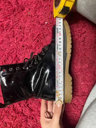 Botas negras de charol Wild Diva Lounge - miniatura 5