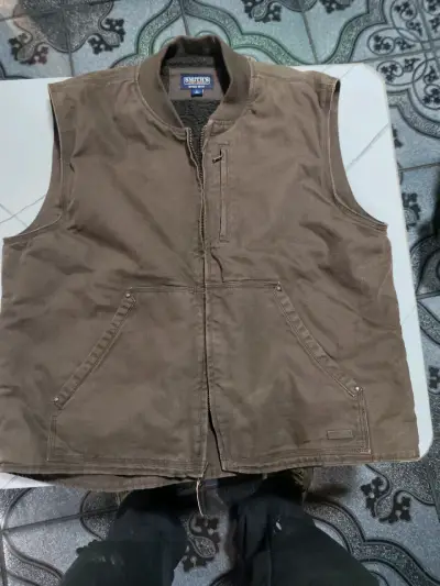 Chaleco de trabajo marrón Smith's Workwear XL - miniatura 2