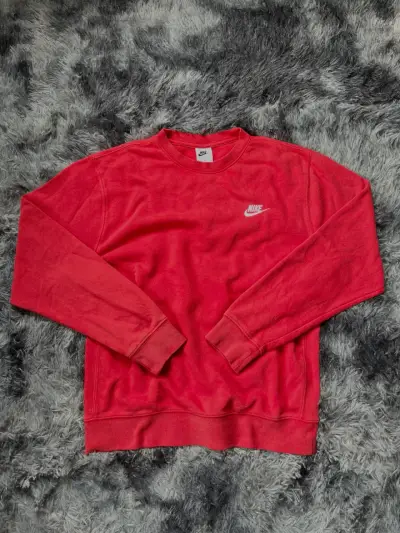 Polerón Nike rojo para hombre - miniatura 1