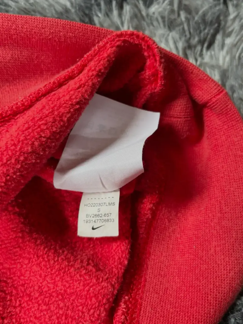 Polerón Nike rojo para hombre - 4