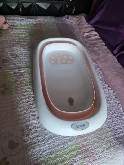 Tina de baño plegable para bebé Infanti - miniatura 1
