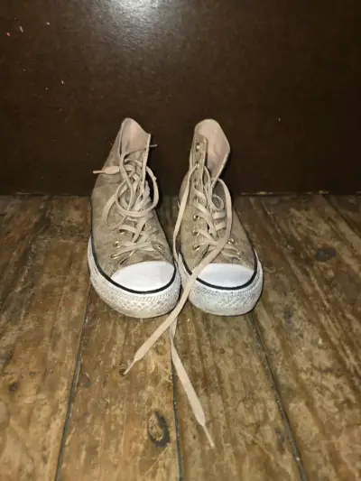 Zapatillas altas camufladas para mujer - miniatura 1